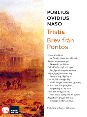 cover image of Tristia och Brev från Pontos